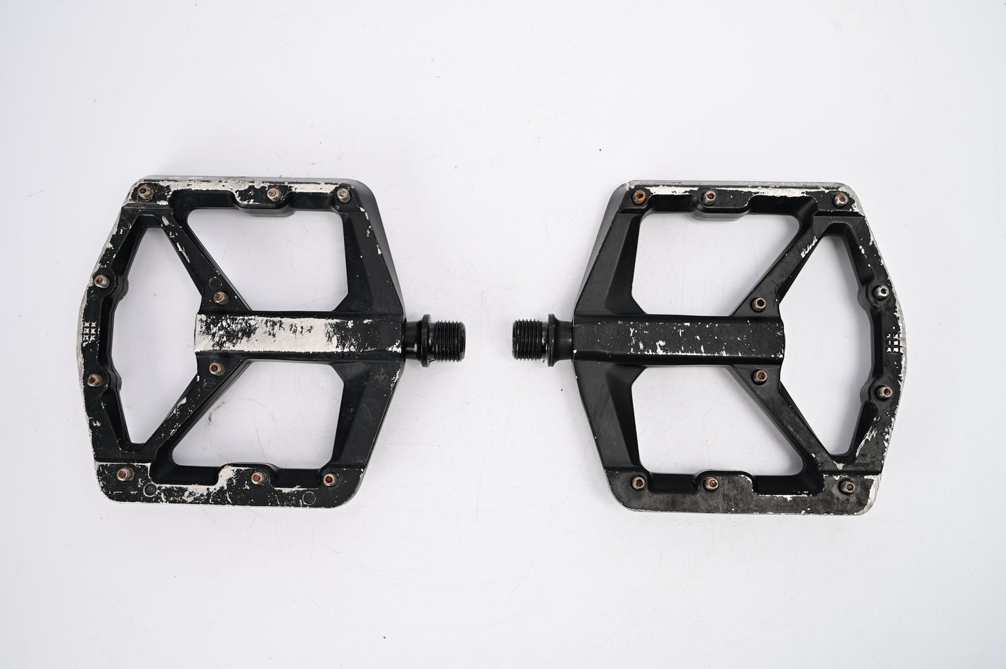 Crank Brothers Stamp 2 BLACK Platform MTB Mountain Bike Pedals Gen2 Large