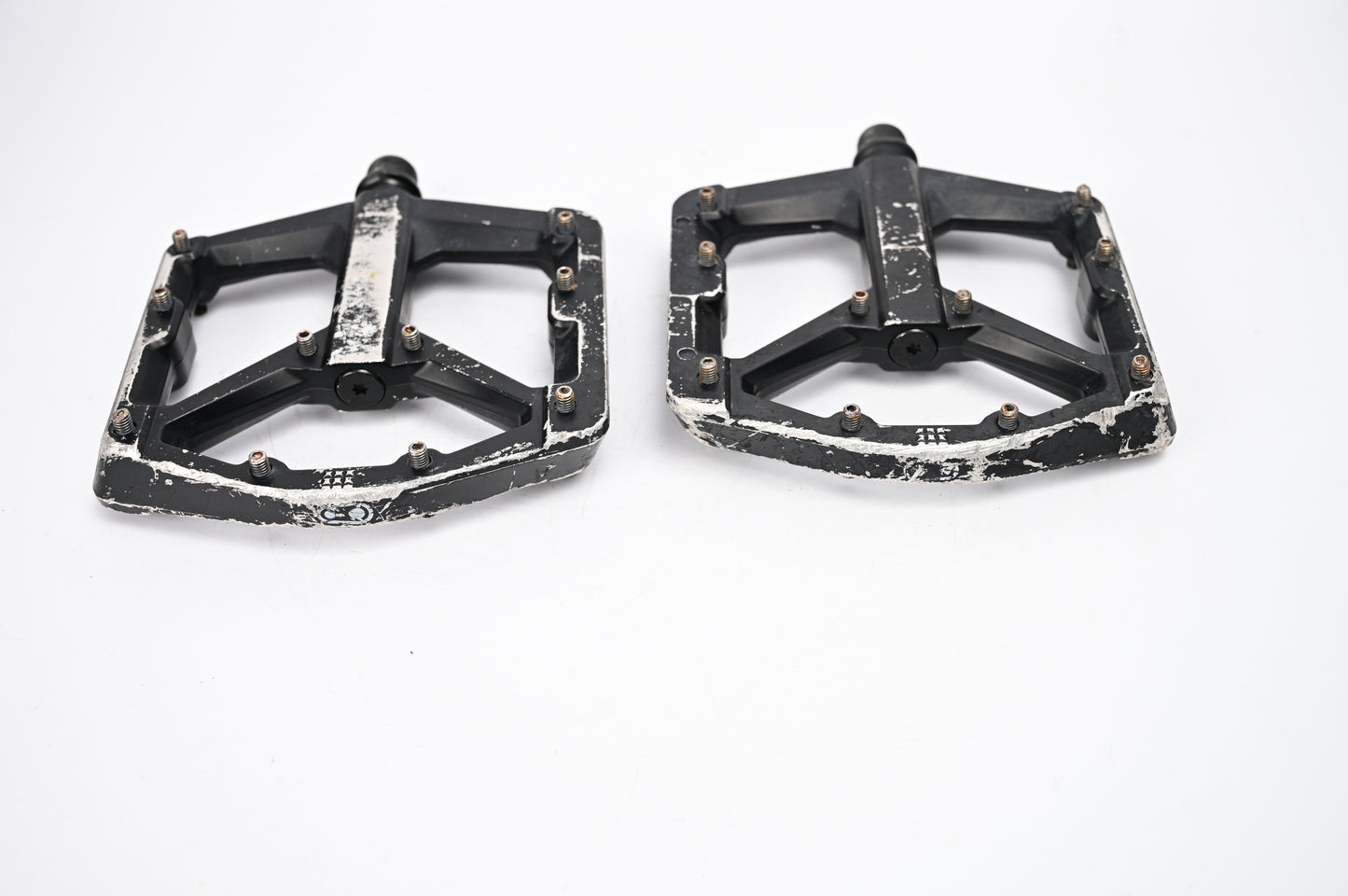 Crank Brothers Stamp 2 BLACK Platform MTB Mountain Bike Pedals Gen2 Large